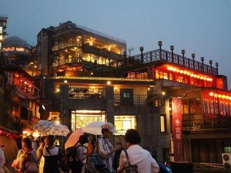 P4260418 雨に煙る悲情城市,九份 / Jiufen, A City of Sadness, shrouded in a heavy rain..