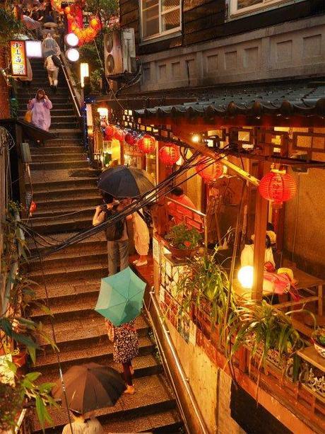 P4260408 雨に煙る悲情城市,九份 / Jiufen, A City of Sadness, shrouded in a heavy rain..