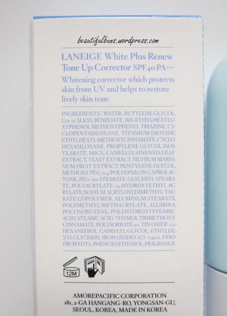 Laneige White Plus Renew Tone Up Corrector (1)