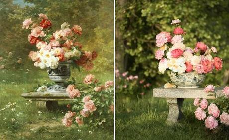 Recreating Louis Marie Lemaire's Peonies in an Urn