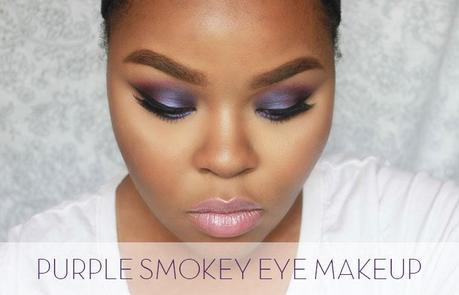 Purple makeup tutorial