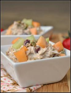 Cold Oat Breakfast Salad 