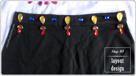 DIY Bejeweled Skirt (Dolce & Gabbana Inspired)