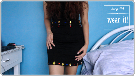 DIY Bejeweled Skirt (Dolce & Gabbana Inspired)