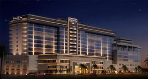 Rendering Facade   Pullman Deira City Centre Dubai 300x160 Hotel Review: Pullman Dubai Deira City Centre Hotel 