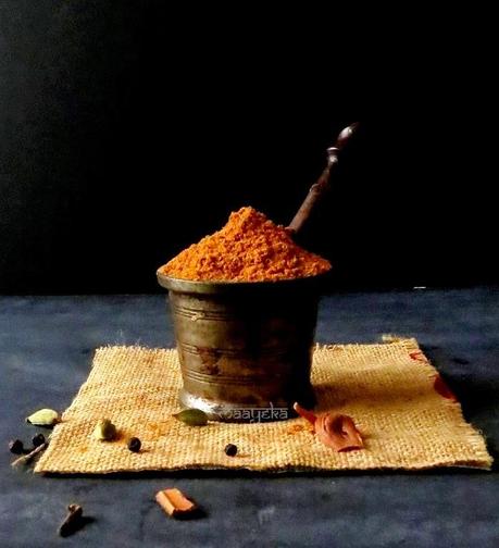 home made tandoori garam masala