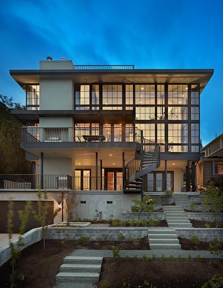 Contemporary Exterior by Seattle Architects & Designers Janof Architecture
