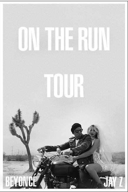 Beyoncé & Jay Z Release New Poster For On The Run Tour