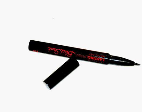 Maybelline Lasting Drama Pen Gel Liner Black Swatches 