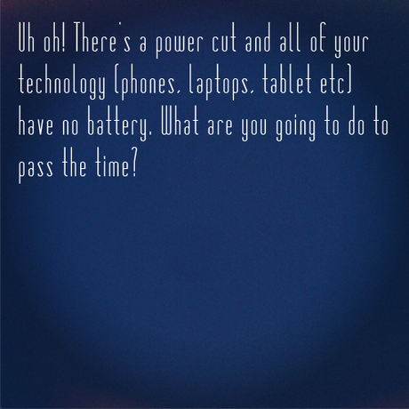 Writing Prompt Power Cut