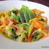 Vegetable tagliatelle