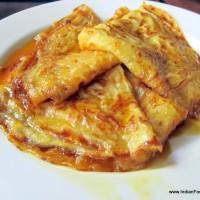 Crepe suzette