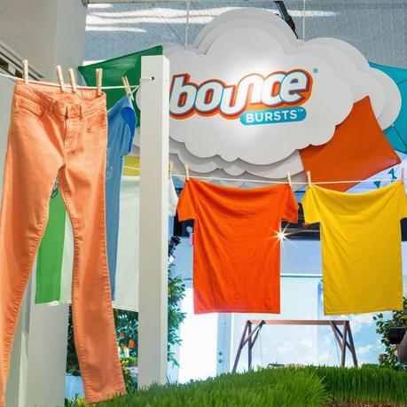 Bounce & Thom Filicia Welcomes Bounce Bursts to the Washing Machine
