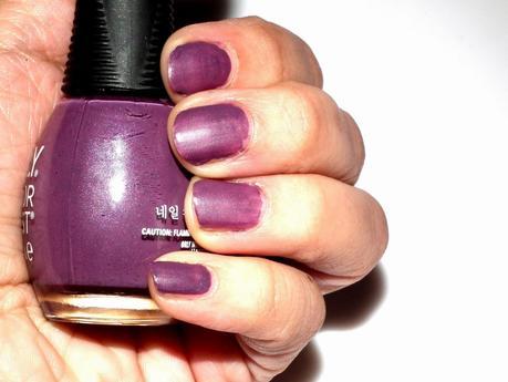 Orly Satin Matte Nail Polish Purple Swatches 