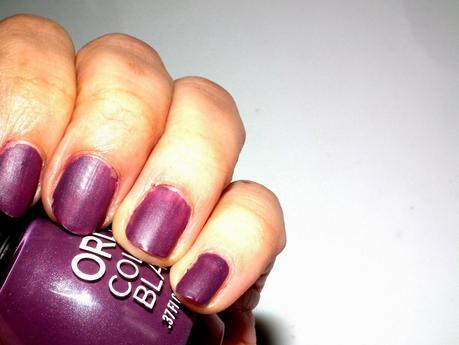 Orly Satin Matte Nail Polish Purple Swatches 