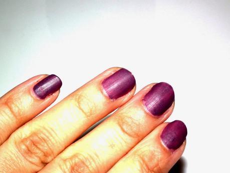 Orly Satin Matte Nail Polish Purple Swatches 