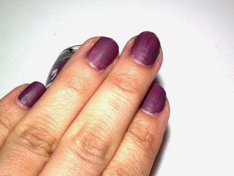 Orly Satin Matte Nail Polish Purple Swatches 