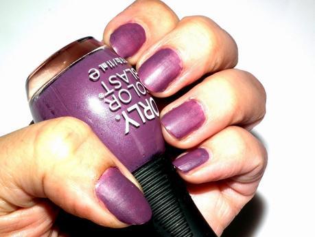 Orly Satin Matte Nail Polish Purple Swatches 