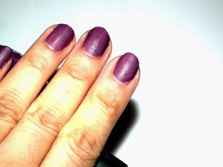 Orly Satin Matte Nail Polish Purple Swatches 