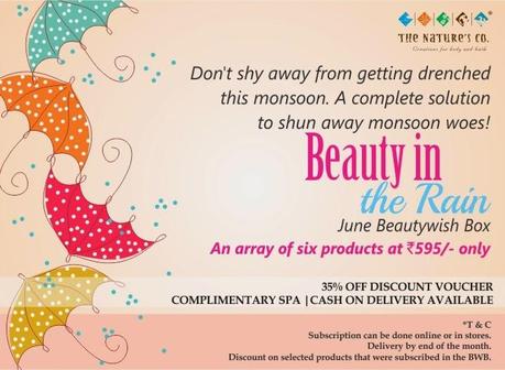 The Nature's Co. June Beauty Wish Box - Monsoon Special