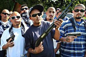 Gangsters--within and without government--fight for territory. [courtesy Google Images]