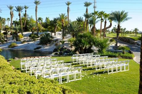 Luxurious setting for wedding