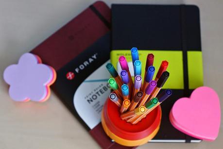 stationery writing moleskine pens