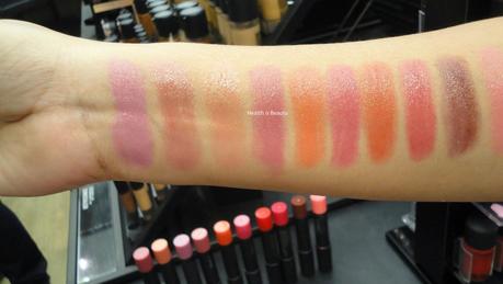 Swatch Santa - MAC PatentPolish Lip Crayons (Launching this June)