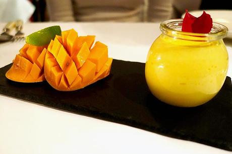 Indian mango dessert