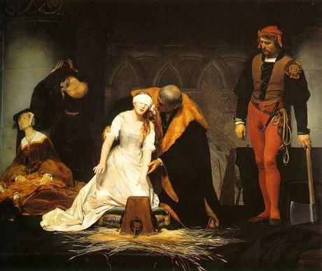 'The Execution of Lady Jane Grey' by Paul Delaroche. Image: artilim.com