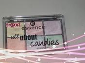 Essence Shadow Palette About Candies Swatches