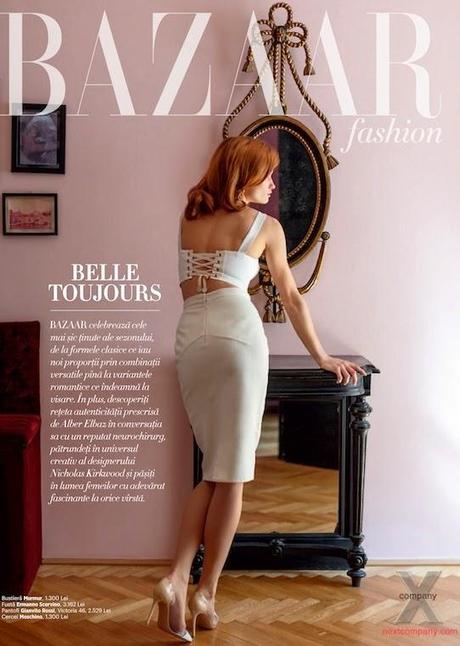 Katerina Netolicka for Harper's Bazaar Magazine, Romania, May / June 2014
