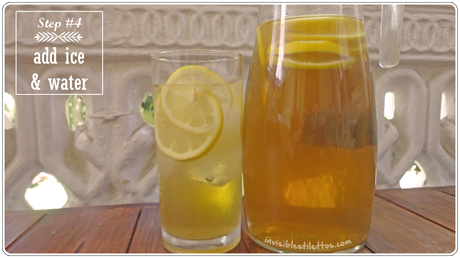 Fresh Lemon Iced Green Tea