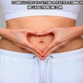 5 Simple Steps To Getting A Flatter Stomach
