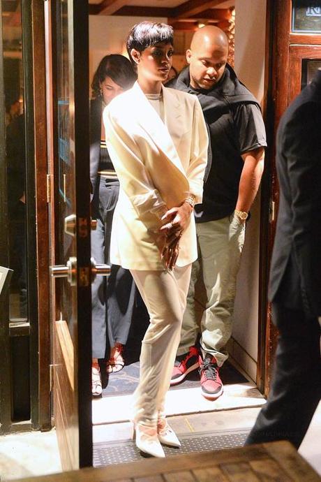 Rihanna Spotted After CFDA Awards