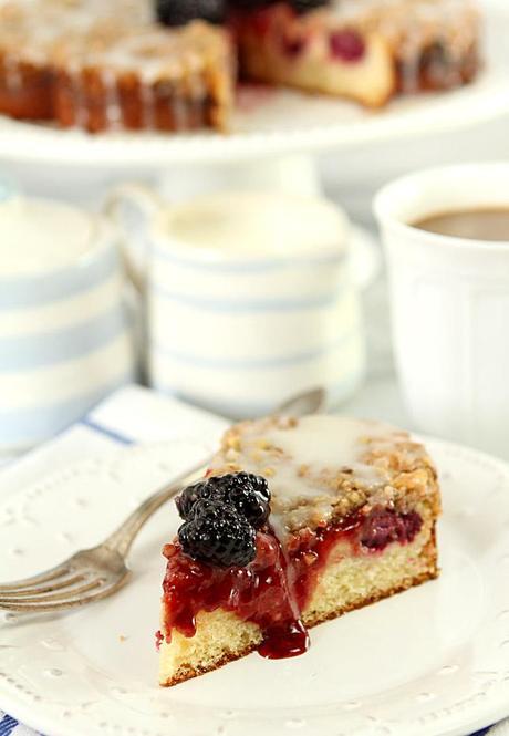 Blackberry Cream Cheese Coffee Cake Blackberry Cream Cheese Coffee Cake