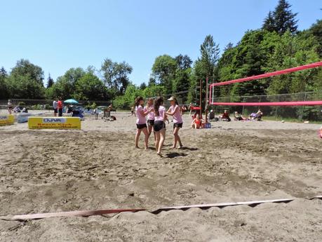 Wonderful Day of Beach Volleyball