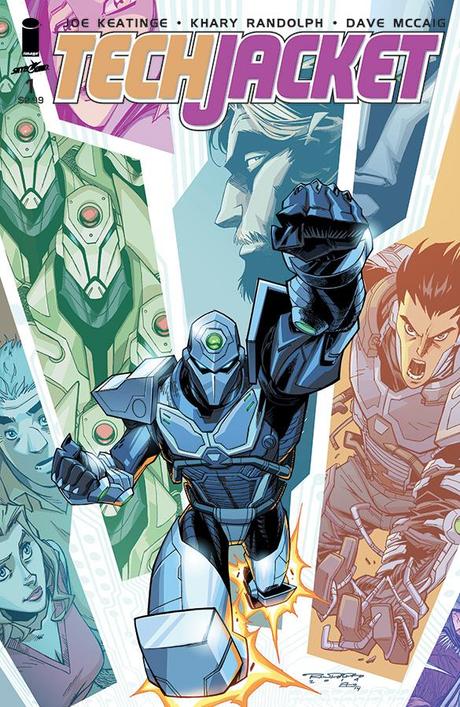 TECH JACKET reveals artwork from Issue #1
