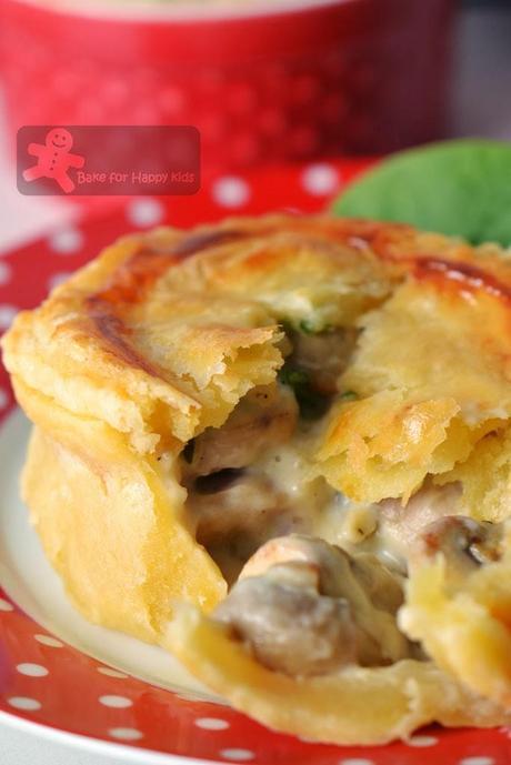 country chicken mushroom pies Maggie Beer