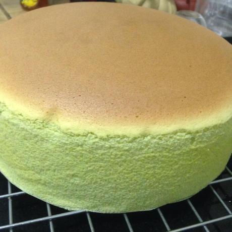 Greentea Souffle Cheesecake