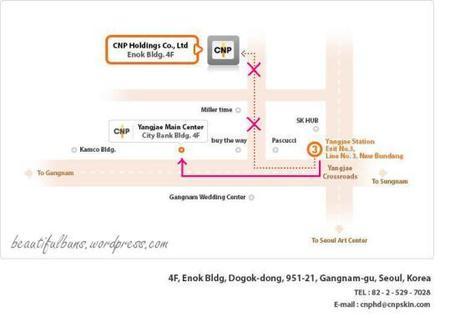 CNP Skin Clinic Map