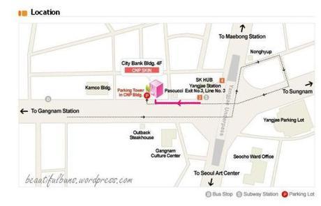 CNP Skin Clinic Map 2