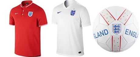 england football shirts and ball father day ideas
