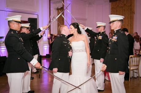 Military wedding