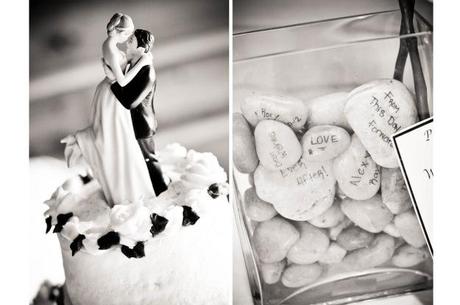 Military cake toppers and touching accents