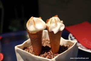 Cinnamon and Chocolate Cornetto