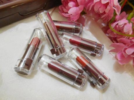 Attitude Lipstick Tester Pack : Swatches