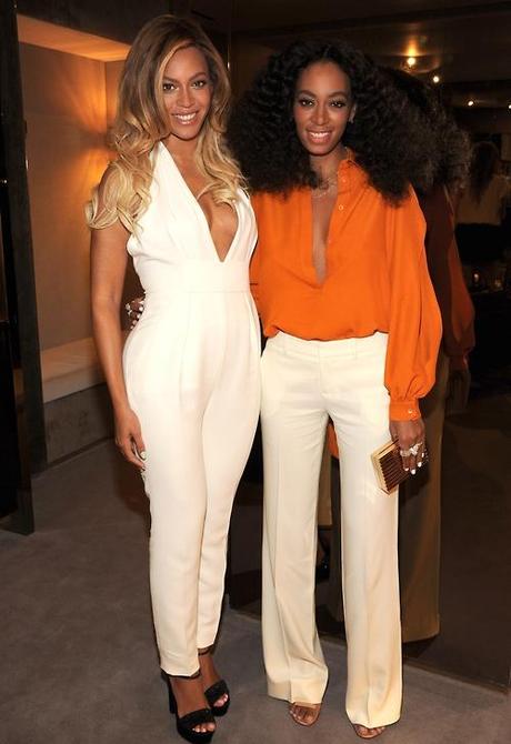 Beyoncé & Solange Spotted At Chime For Change