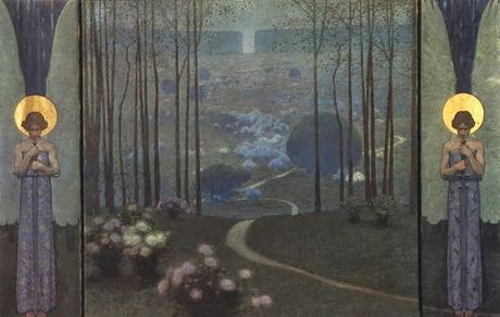 Austrian artist Wilhelm Bernatzik - Gate to Paradise, 1906