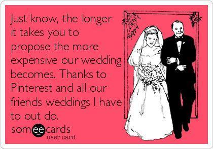 Funny engagement ring e card